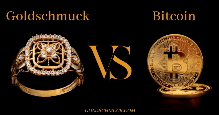 Goldschmuck oder Bitcoin? Investmentmöglichkeiten im kontroversen Vergleich.